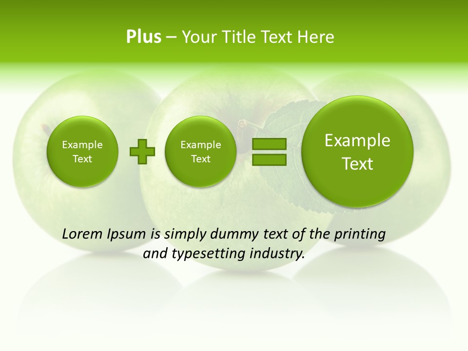 Vitamin Isolated Juicy PowerPoint Template