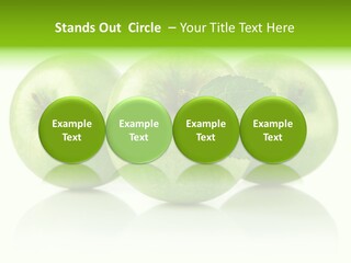 Vitamin Isolated Juicy PowerPoint Template