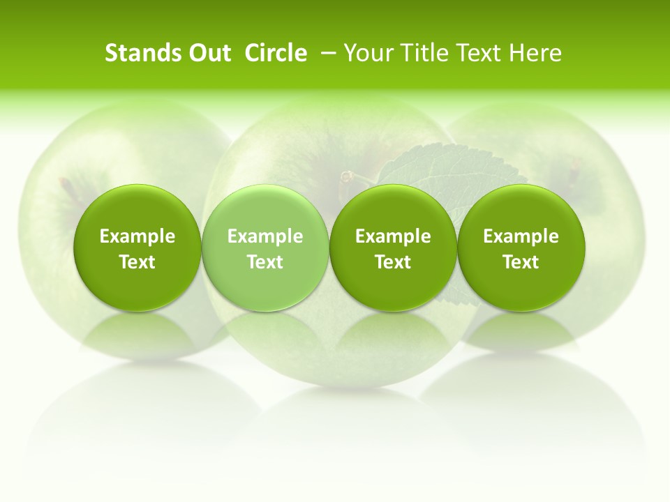 Vitamin Isolated Juicy PowerPoint Template