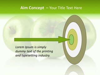 Vitamin Isolated Juicy PowerPoint Template