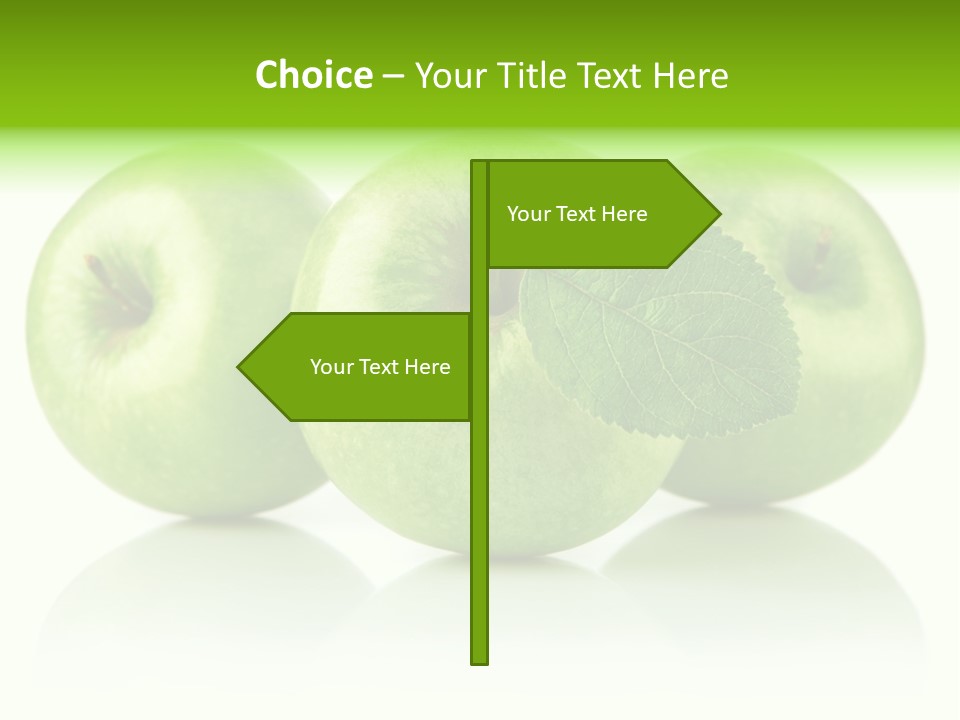 Vitamin Isolated Juicy PowerPoint Template