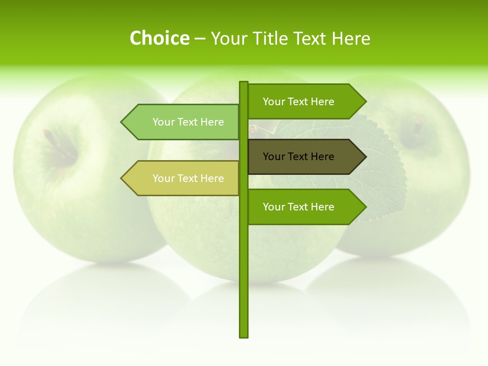 Vitamin Isolated Juicy PowerPoint Template