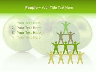 Vitamin Isolated Juicy PowerPoint Template
