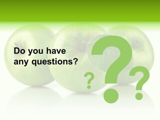 Vitamin Isolated Juicy PowerPoint Template