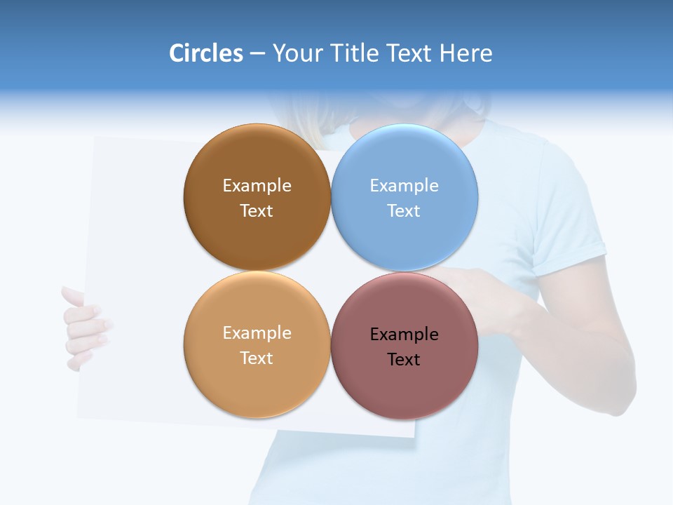 Human Holding Young PowerPoint Template