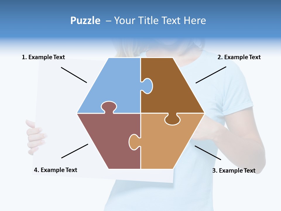 Human Holding Young PowerPoint Template