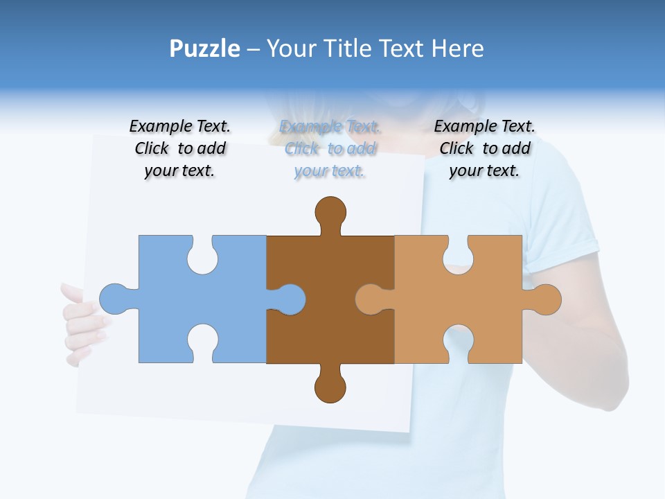 Human Holding Young PowerPoint Template