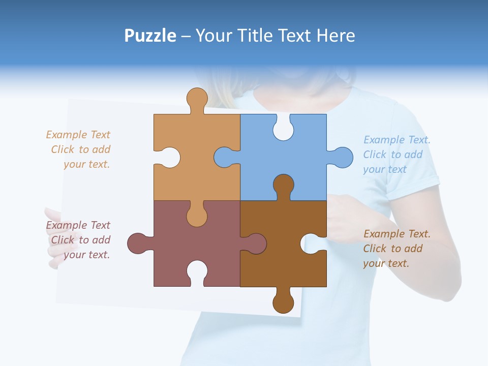 Human Holding Young PowerPoint Template