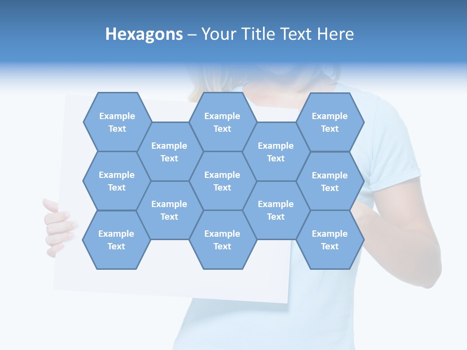 Human Holding Young PowerPoint Template