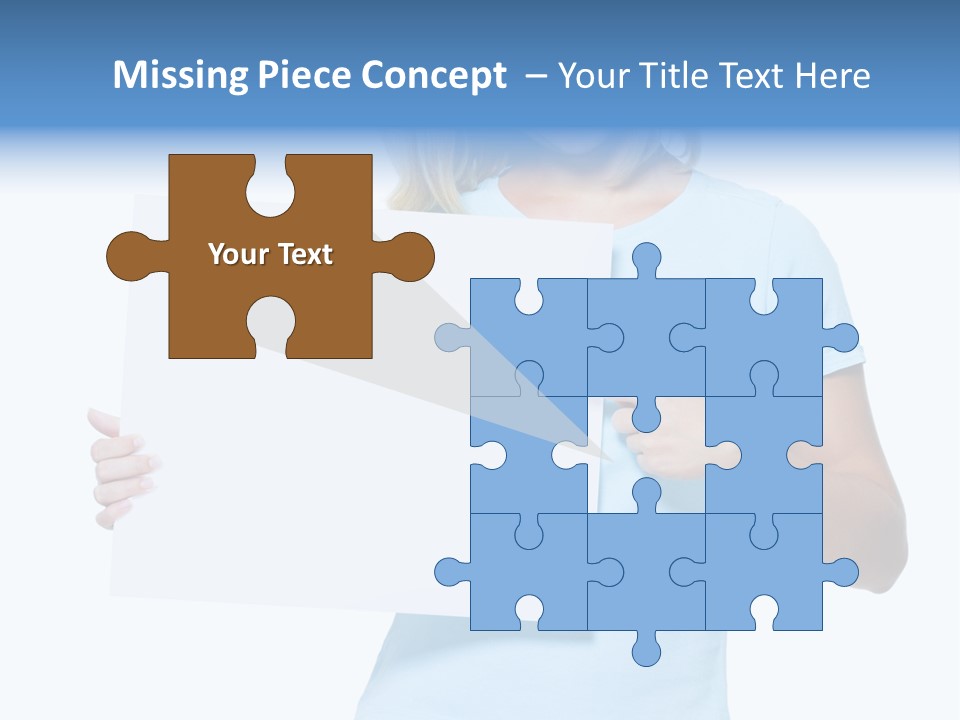 Human Holding Young PowerPoint Template