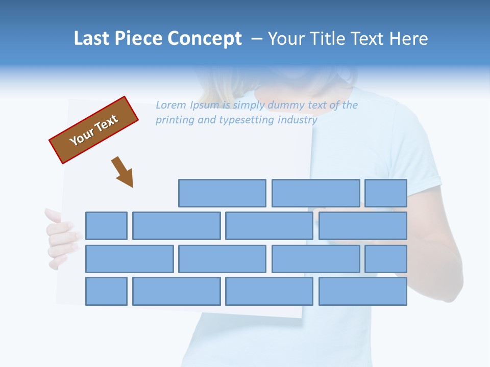 Human Holding Young PowerPoint Template