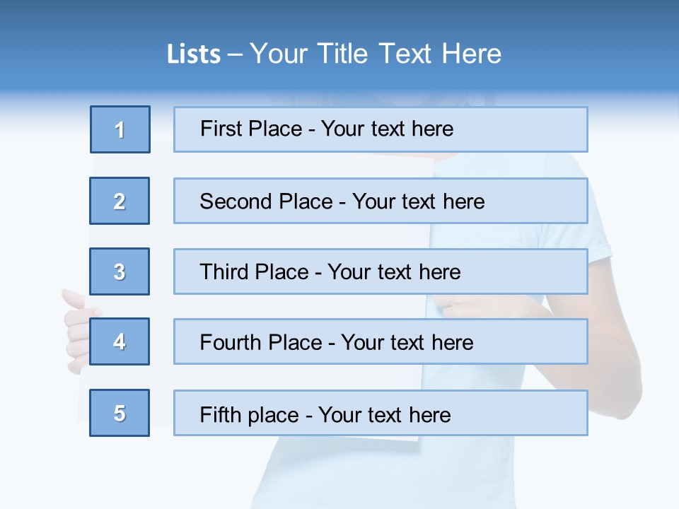 Human Holding Young PowerPoint Template