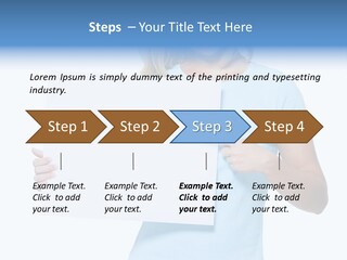 Human Holding Young PowerPoint Template