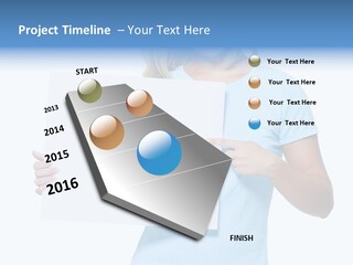 Human Holding Young PowerPoint Template