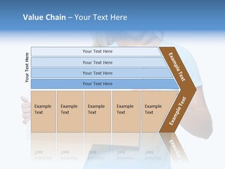 Human Holding Young PowerPoint Template