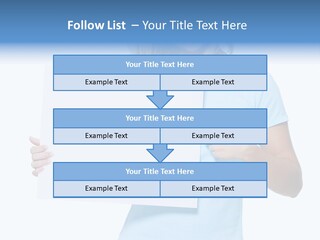Human Holding Young PowerPoint Template