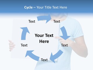 Human Holding Young PowerPoint Template