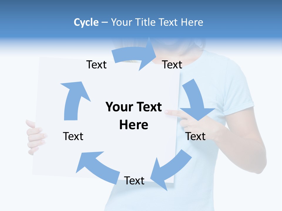 Human Holding Young PowerPoint Template