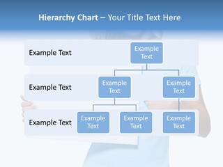 Human Holding Young PowerPoint Template