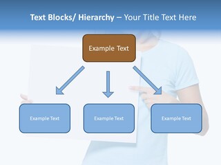 Human Holding Young PowerPoint Template
