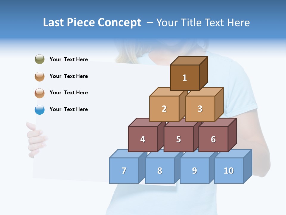 Human Holding Young PowerPoint Template