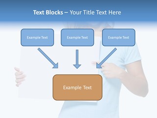 Human Holding Young PowerPoint Template