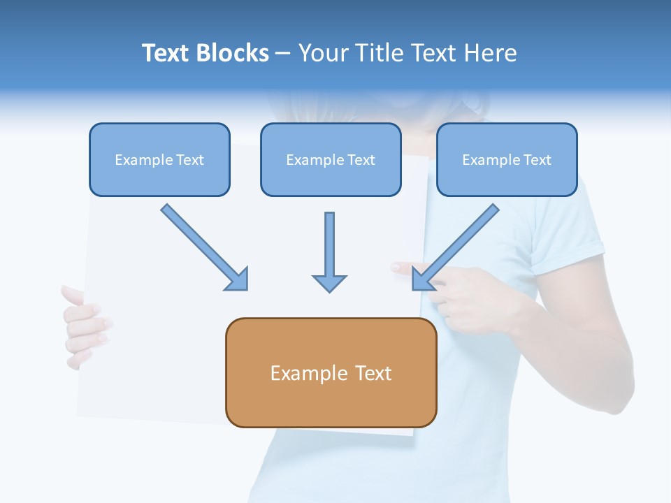 Human Holding Young PowerPoint Template