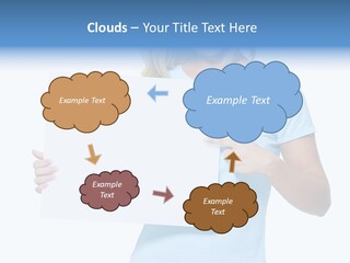 Human Holding Young PowerPoint Template