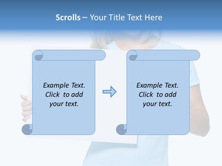 Human Holding Young PowerPoint Template