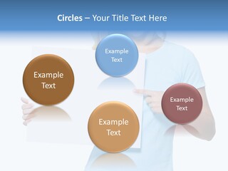 Human Holding Young PowerPoint Template