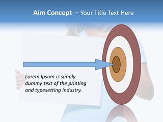 Human Holding Young PowerPoint Template