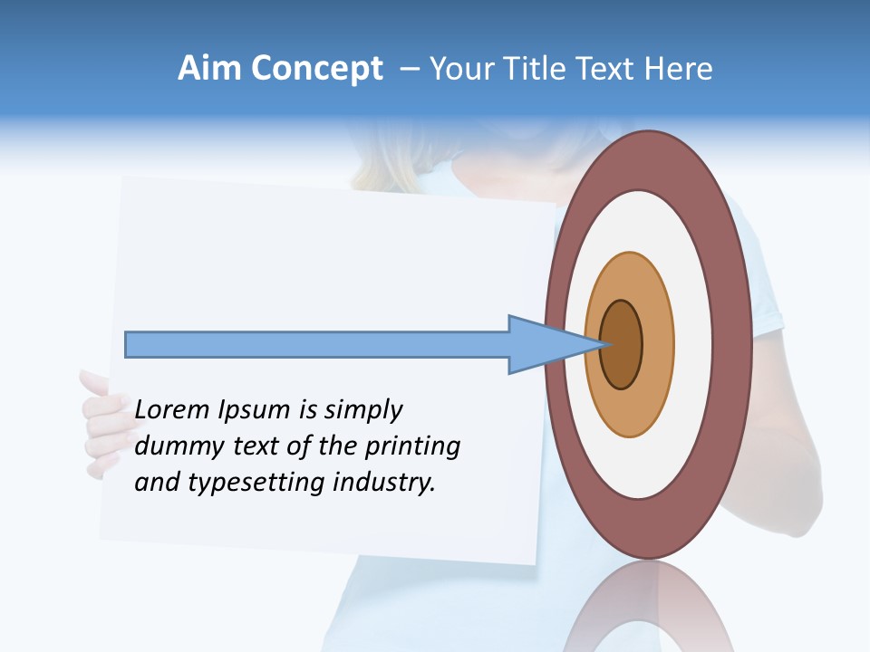 Human Holding Young PowerPoint Template