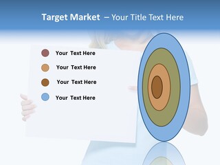 Human Holding Young PowerPoint Template