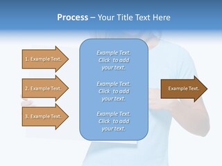 Human Holding Young PowerPoint Template