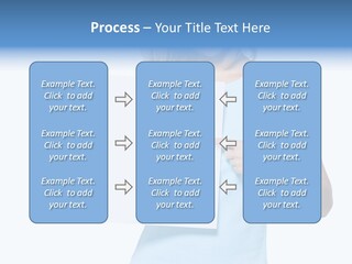 Human Holding Young PowerPoint Template