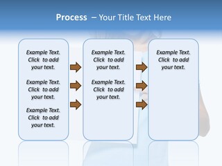 Human Holding Young PowerPoint Template