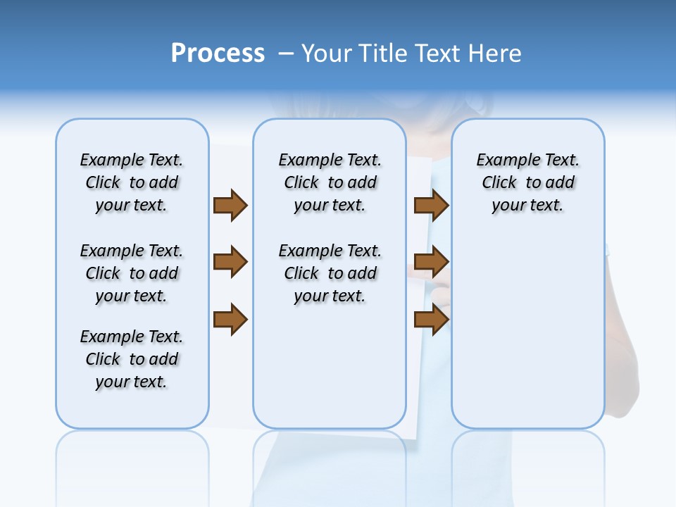 Human Holding Young PowerPoint Template