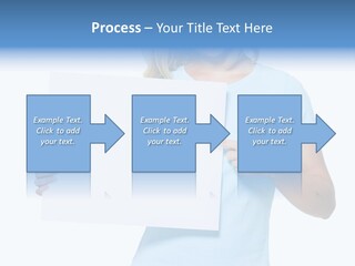 Human Holding Young PowerPoint Template