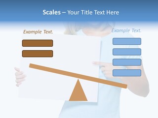 Human Holding Young PowerPoint Template