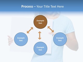 Human Holding Young PowerPoint Template