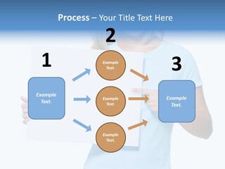 Human Holding Young PowerPoint Template
