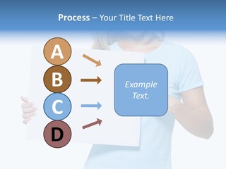 Human Holding Young PowerPoint Template