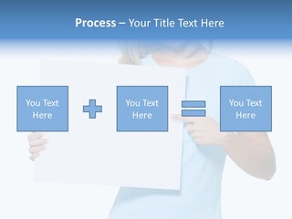Human Holding Young PowerPoint Template