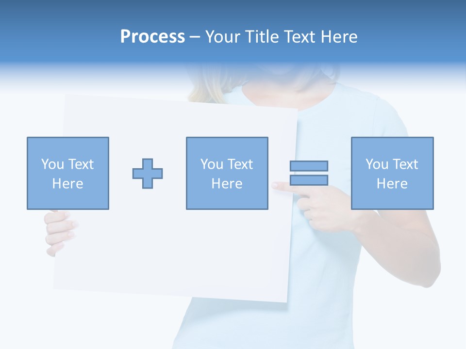 Human Holding Young PowerPoint Template