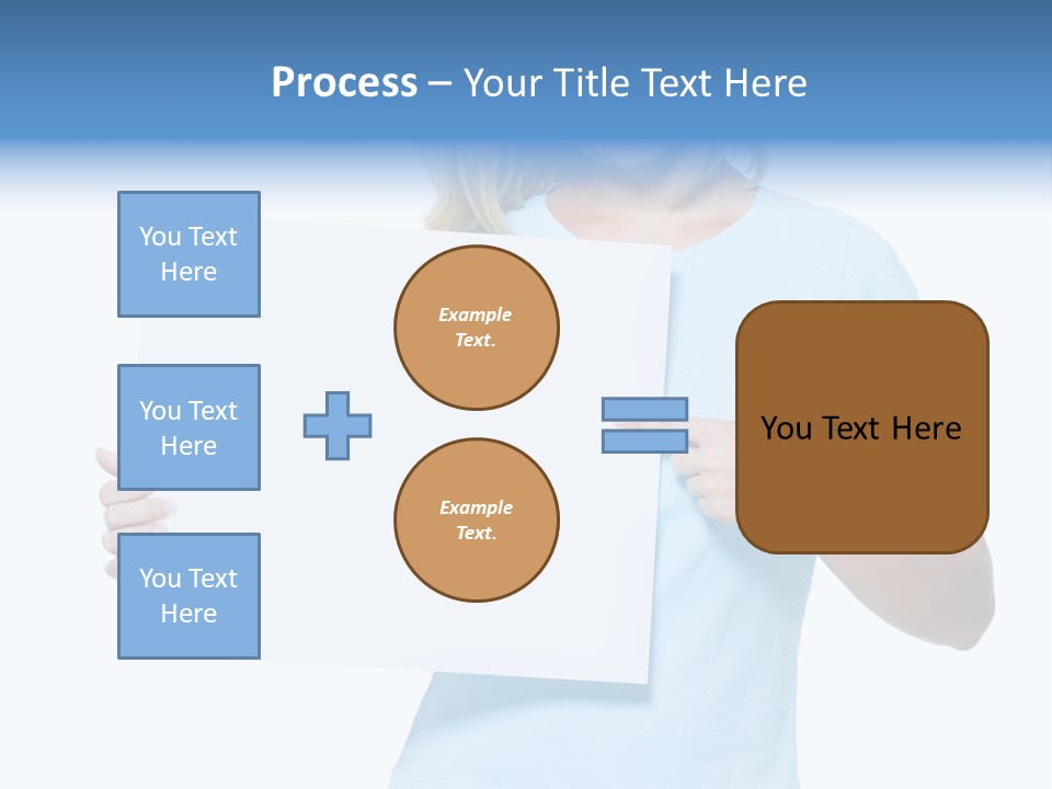 Human Holding Young PowerPoint Template