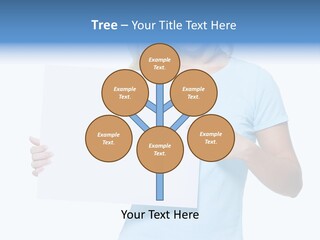 Human Holding Young PowerPoint Template