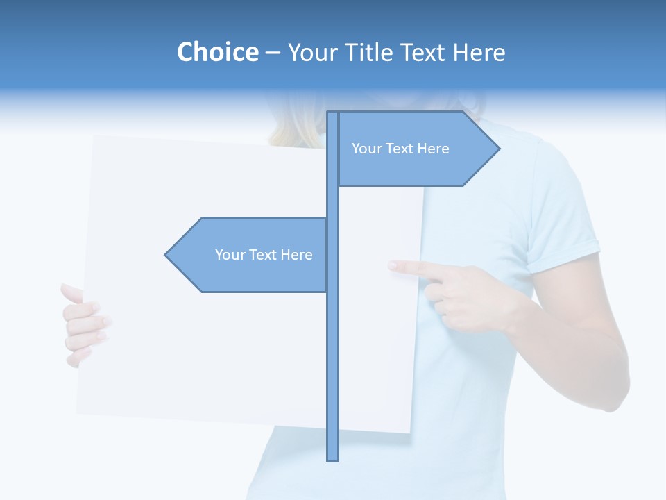 Human Holding Young PowerPoint Template