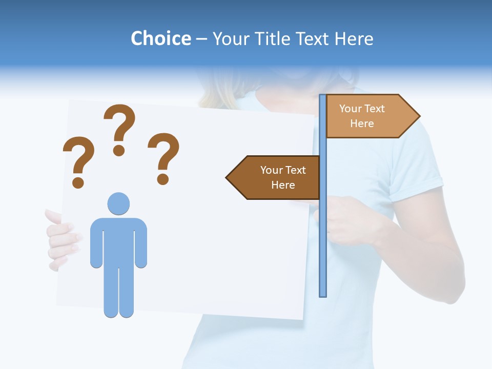 Human Holding Young PowerPoint Template