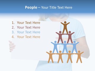Human Holding Young PowerPoint Template