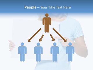 Human Holding Young PowerPoint Template